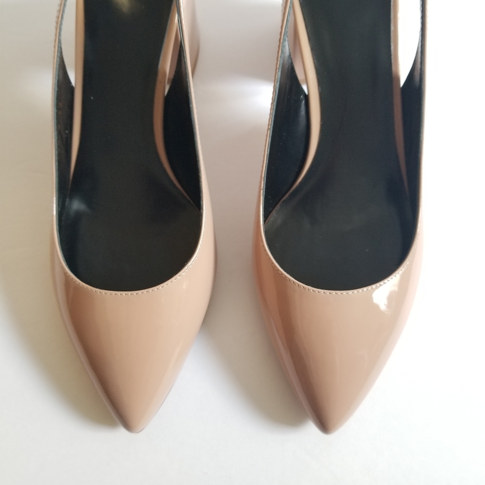 Valentino Garavani Rockstud Patent Leather Slingback Pumps Size EU 40 Ta… - Picture 8 of 8